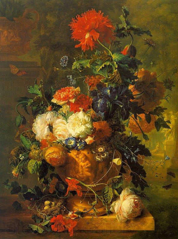 Jan van Huysum Flowers France oil painting art